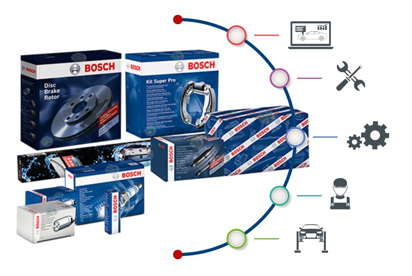 Bomba de combustible Bosch 0 580 464 999 nuevo 9