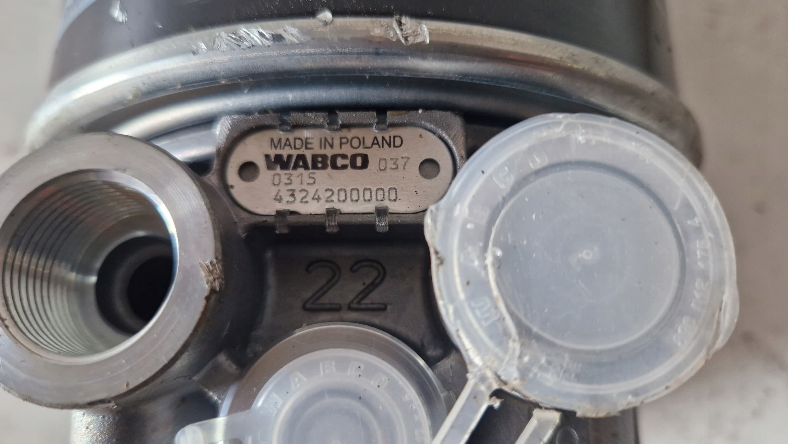 Deshumidificador Man Tgx Tgs 4324200000 Wabco nuevo 3