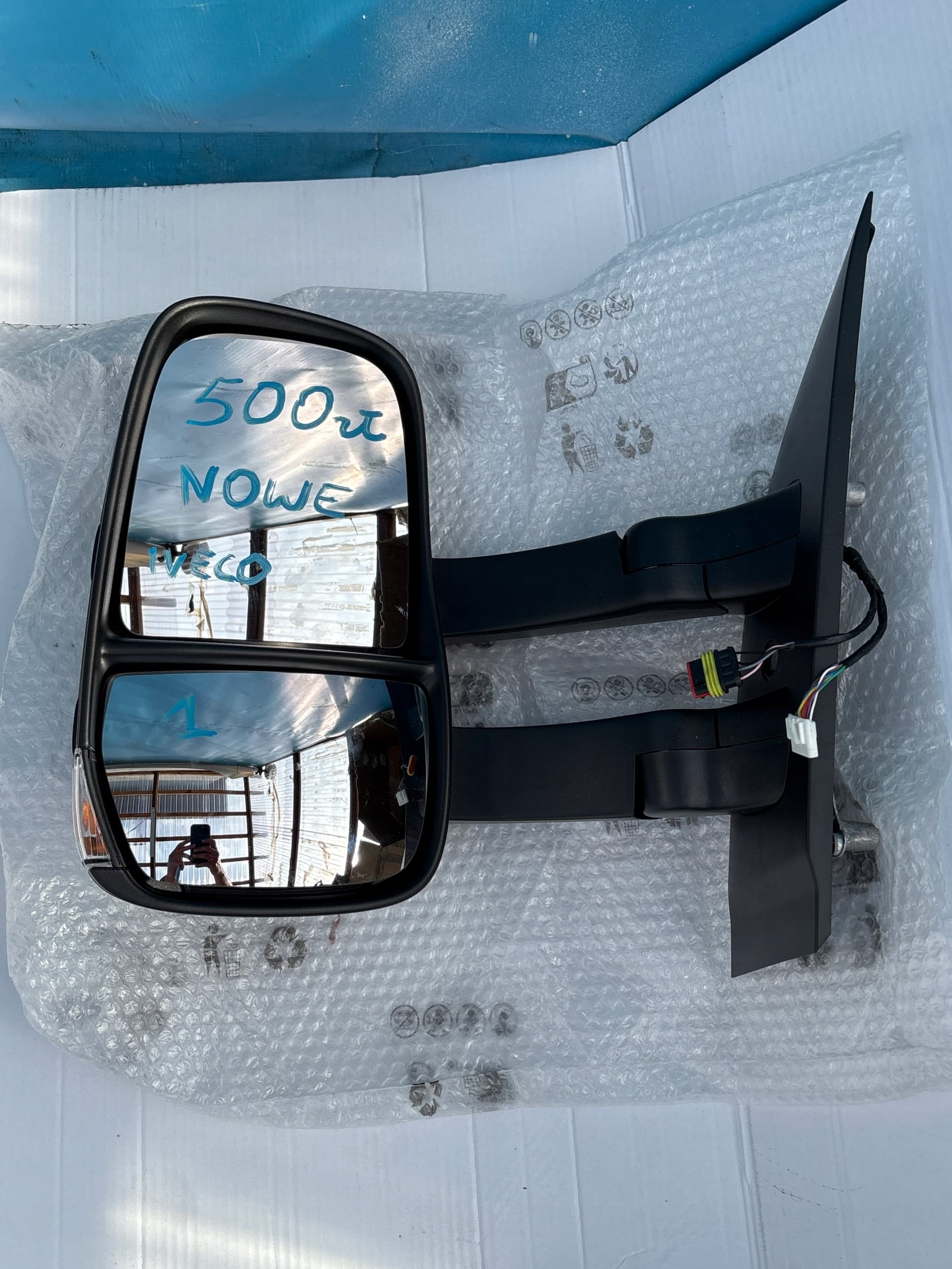 Espejo izquierdo Iveco Daily VI 2014 - marco largo nuevo
