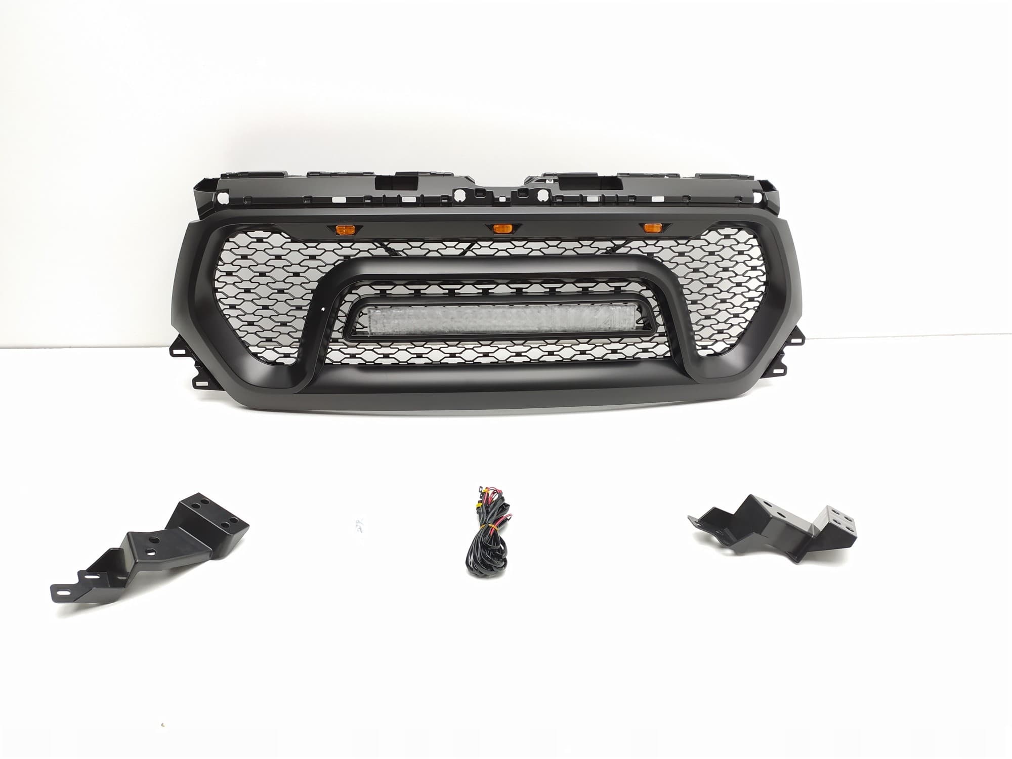 Rejilla Frontal Dodge Ram 2019 - 2024 Estilo Rebel LED nuevo