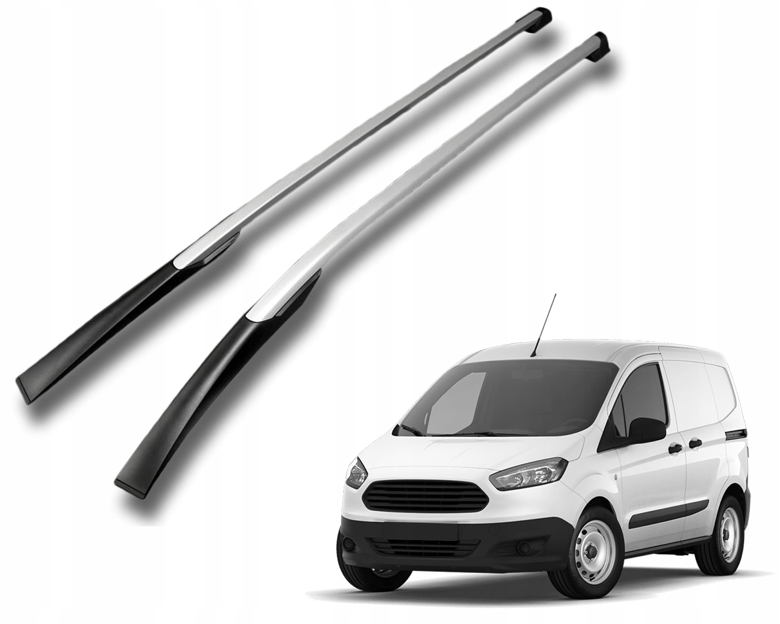 Barras de techo Ford Transit Courier 2014 nuevo 3