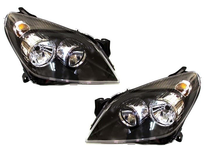 Faros delanteros Opel Astra H 2003-2012 interior negro nuevo