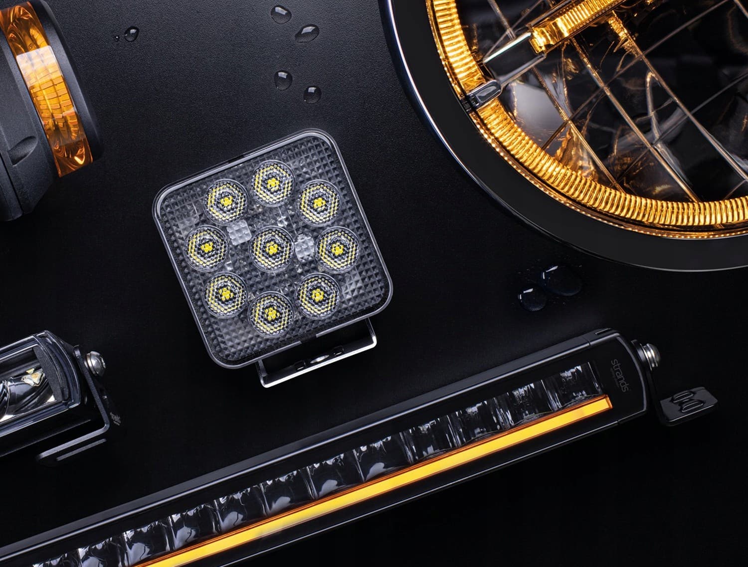 Barra de Luz de Trabajo LED 7 para Conducción Off-Road usado 9