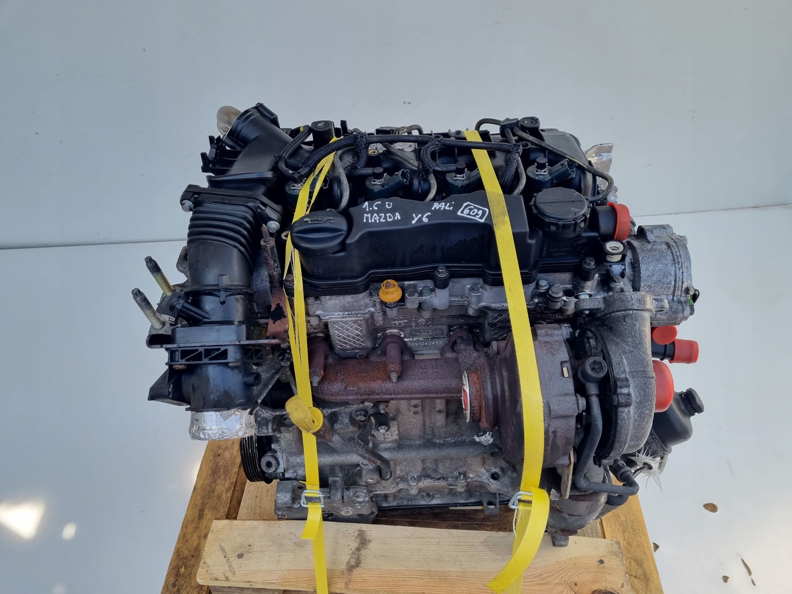 Motor Completo Mazda 3 BK 1.6 D Mzr-Cd 109HP Y6 Y642 usado