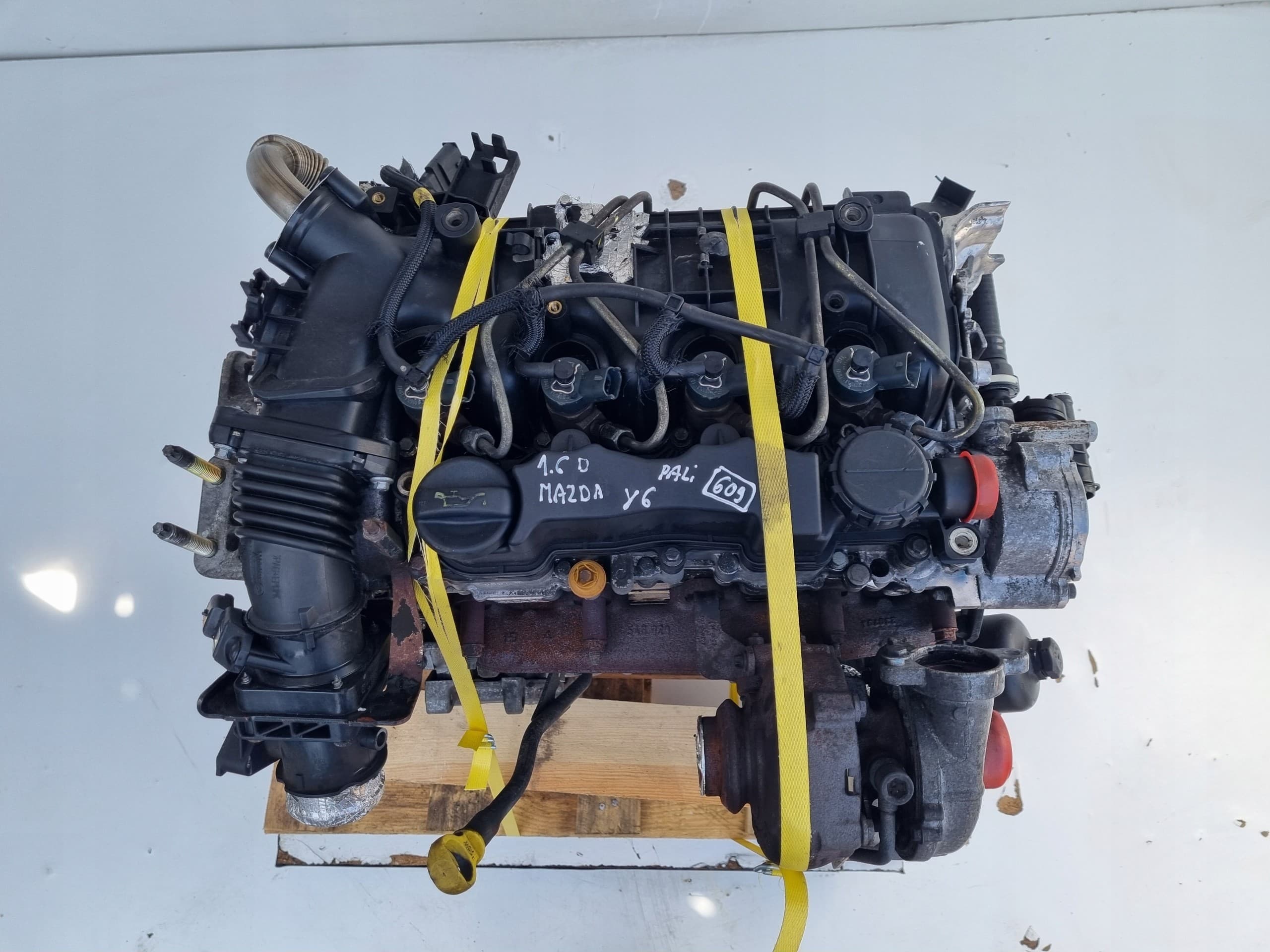 Motor Completo Mazda 3 BK 1.6 D Mzr-Cd 109HP Y6 Y642 usado 3