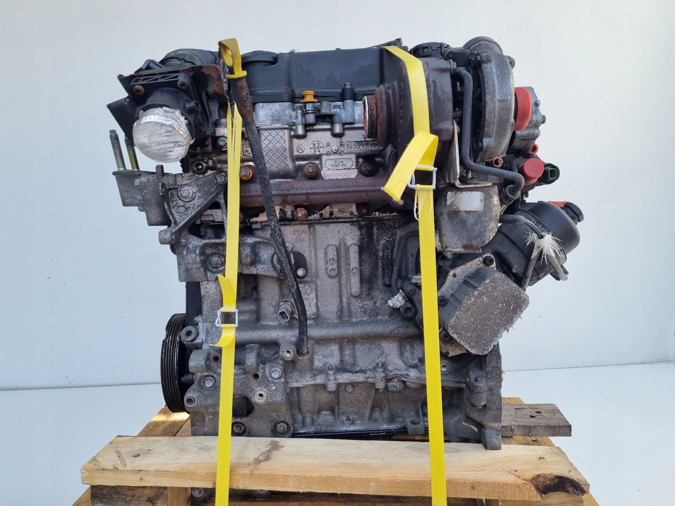 Motor Completo Mazda 3 BK 1.6 D Mzr-Cd 109HP Y6 Y642 usado 4