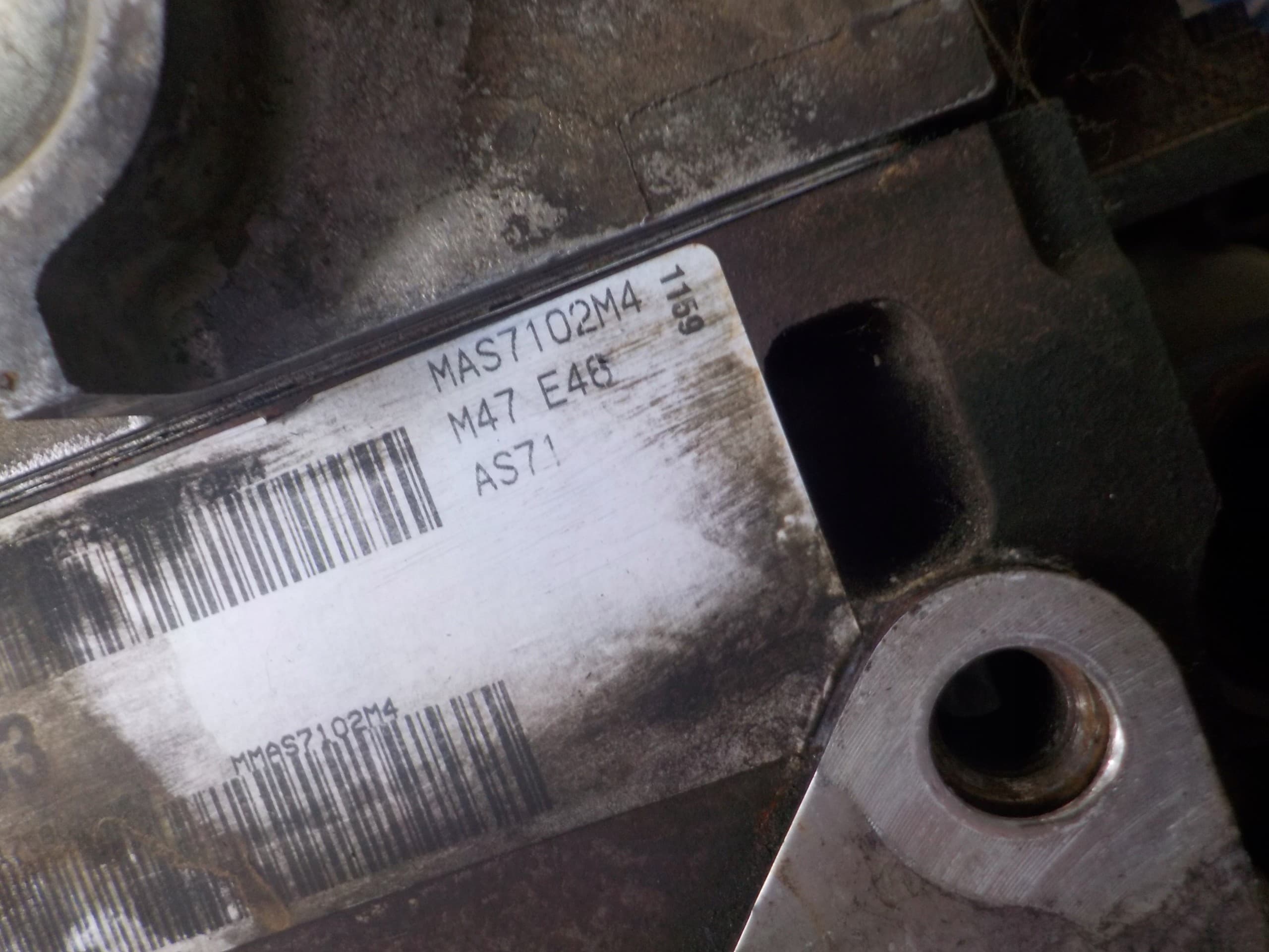 Motor BMW E46 M47E46 usado 8