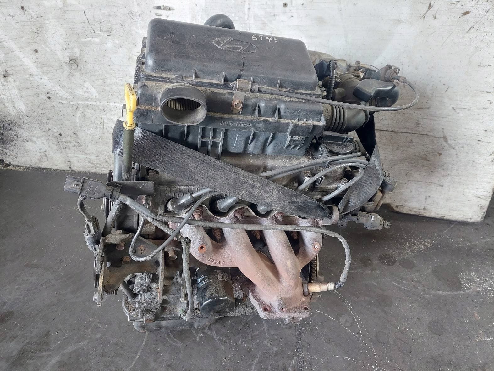 Motor de gasolina Hyundai Atos II G4HD usado