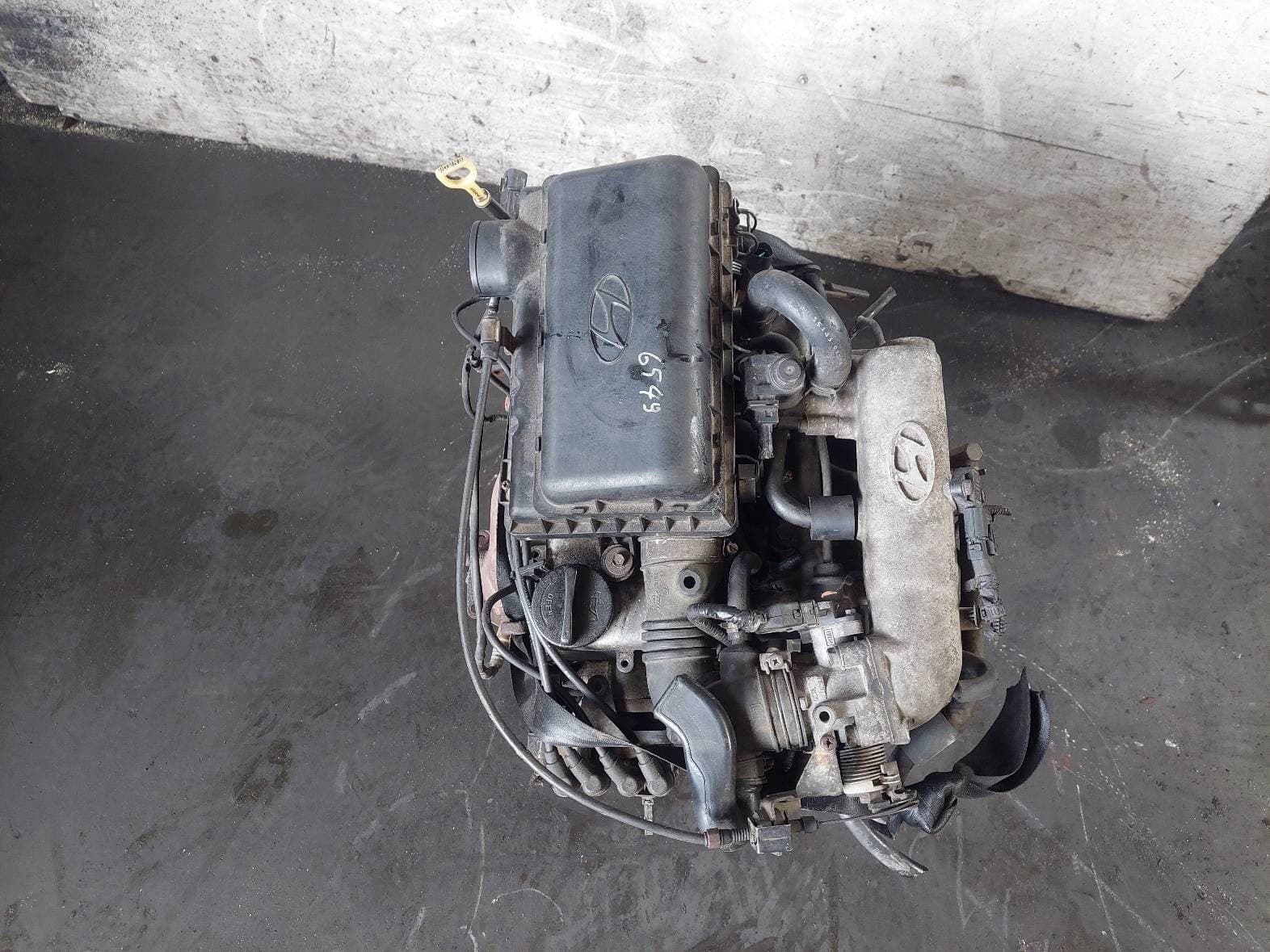 Motor de gasolina Hyundai Atos II G4HD usado 6
