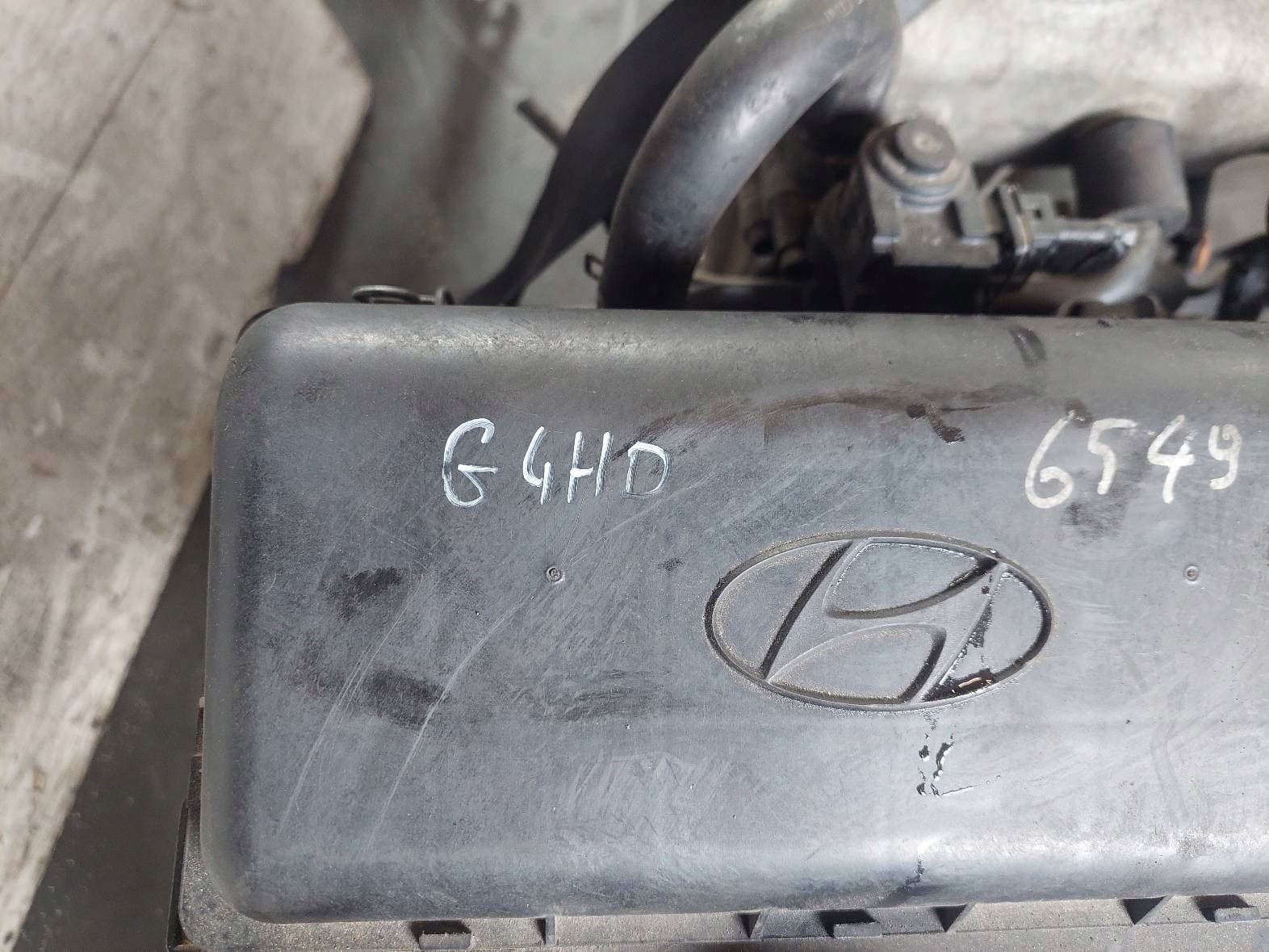 Motor de gasolina Hyundai Atos II G4HD usado 7