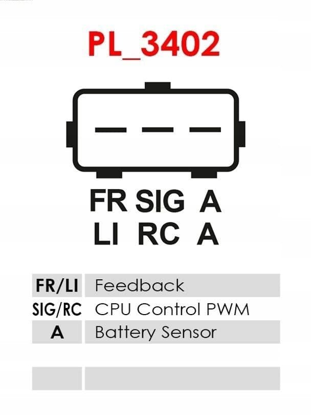 Alternador As-Pl A5395S nuevo 11