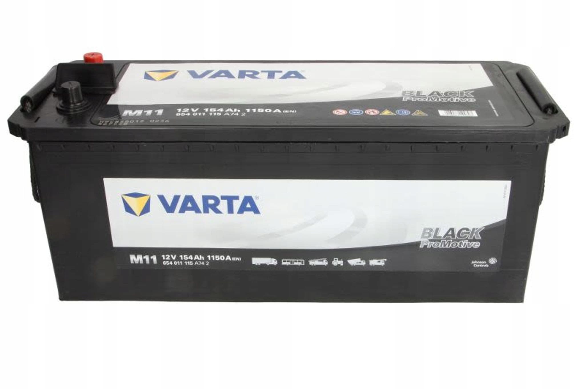 Batería Varta 654011115A742 Promotive Black 154Ah 12V usado 2