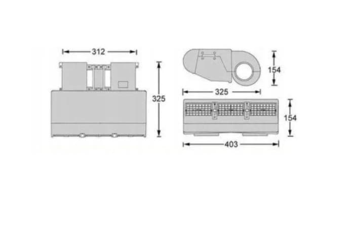 Evaporador de Aire Acondicionado Universal 12V nuevo 4
