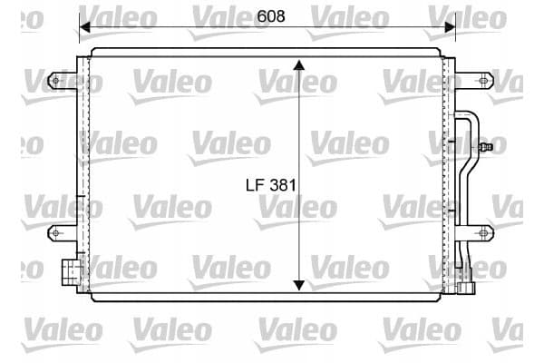 Valeo 818190 Condensador de aire acondicionado nuevo 4