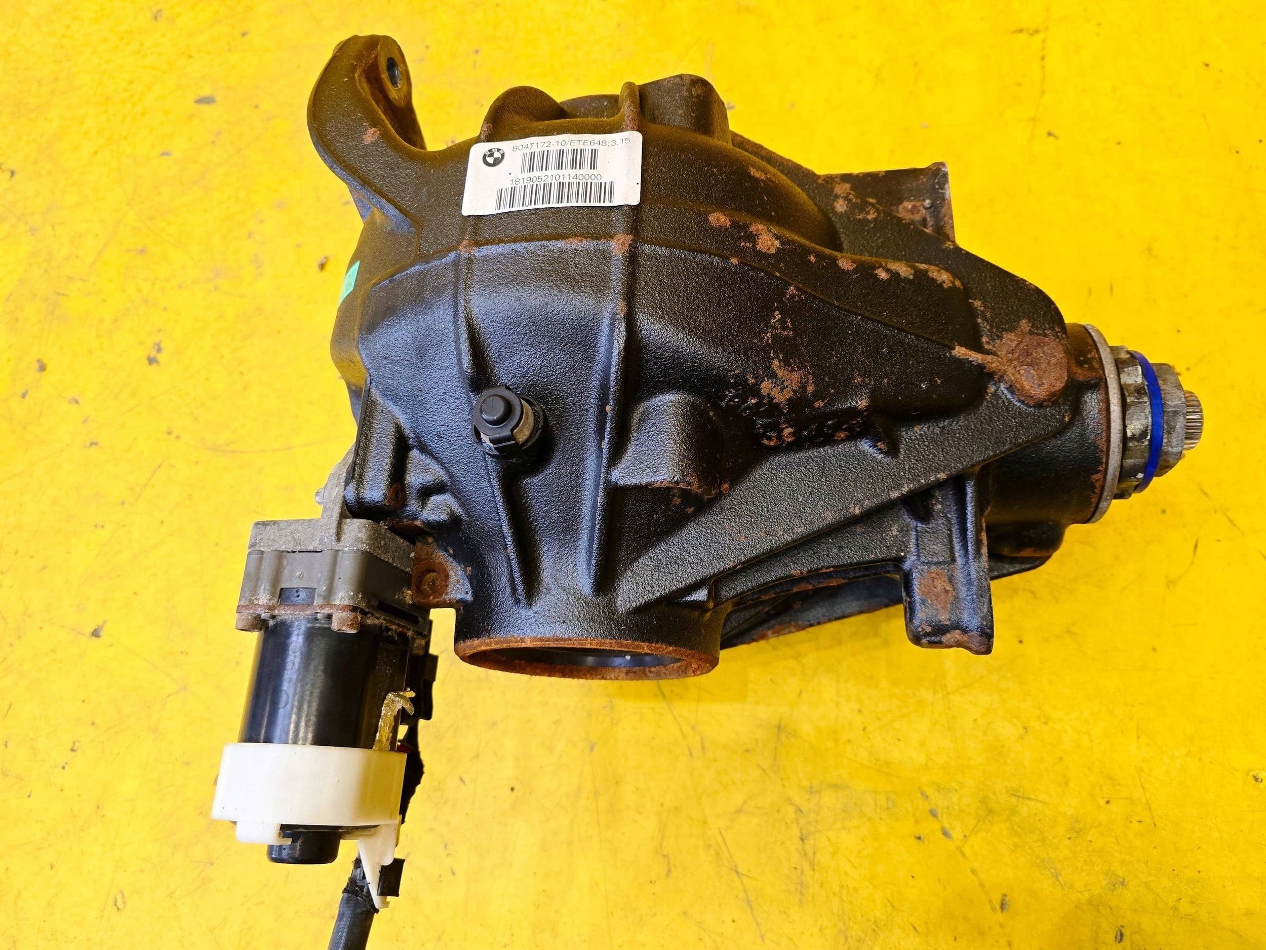 BMW X4M F98 Puente Diferencial Trasero 8047172 3.15 usado 5