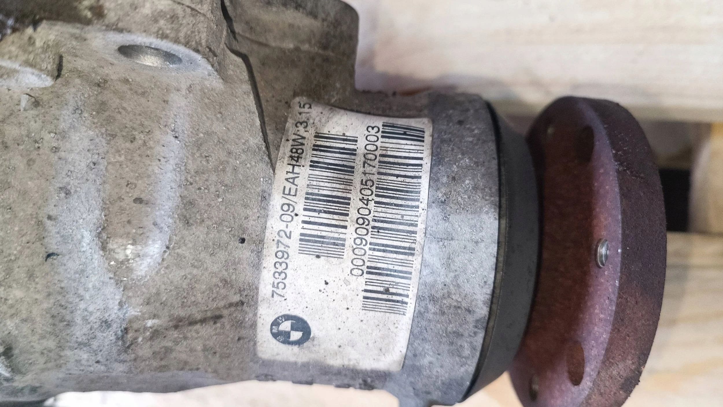 Diferencial delantero BMW 3 E90 E91 7533972 usado 4