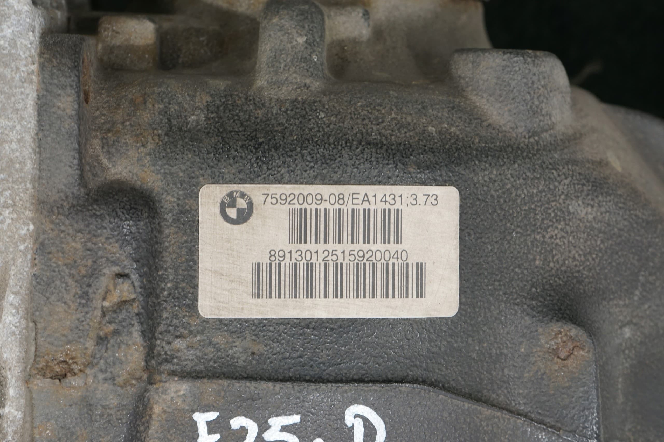 Diferencial Trasero BMW X3 F25 3.73 2.0D X-Drive 7592009 usado 6