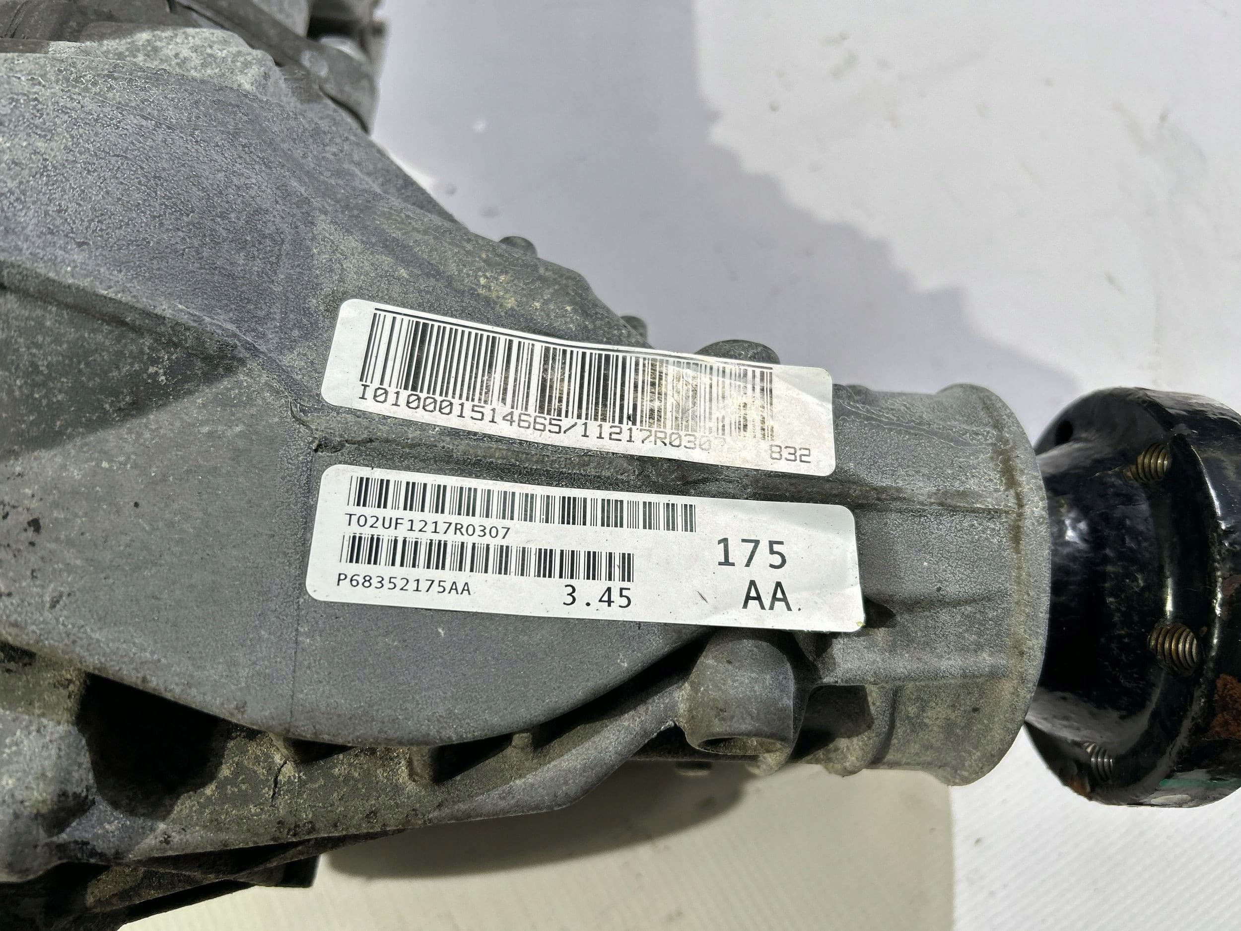 Puente diferencial delantero Dodge Durango 3.6 2016-2024 usado 4