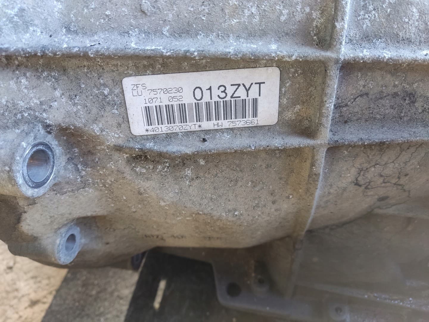 Caja de Cambios Automática BMW E83 N47 Lift 7570230 usado 6