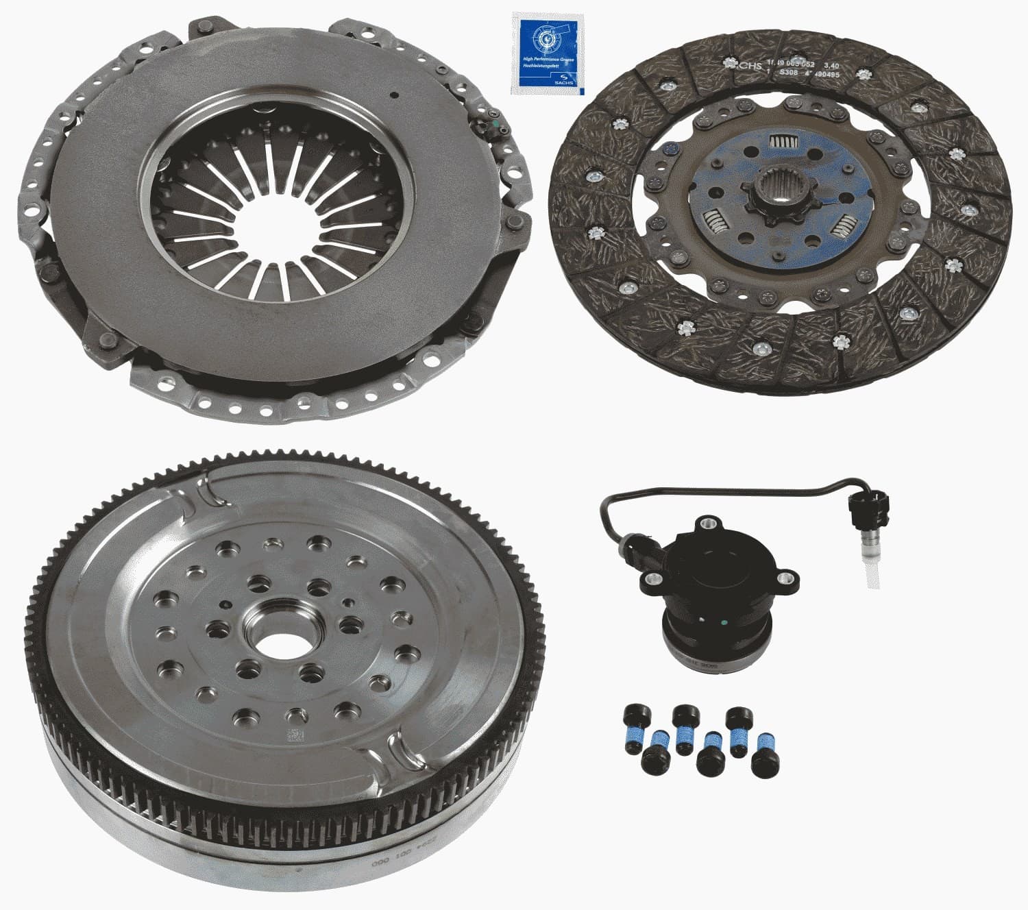 Sachs 2290 601 238 Juego de acoplamientos nuevo