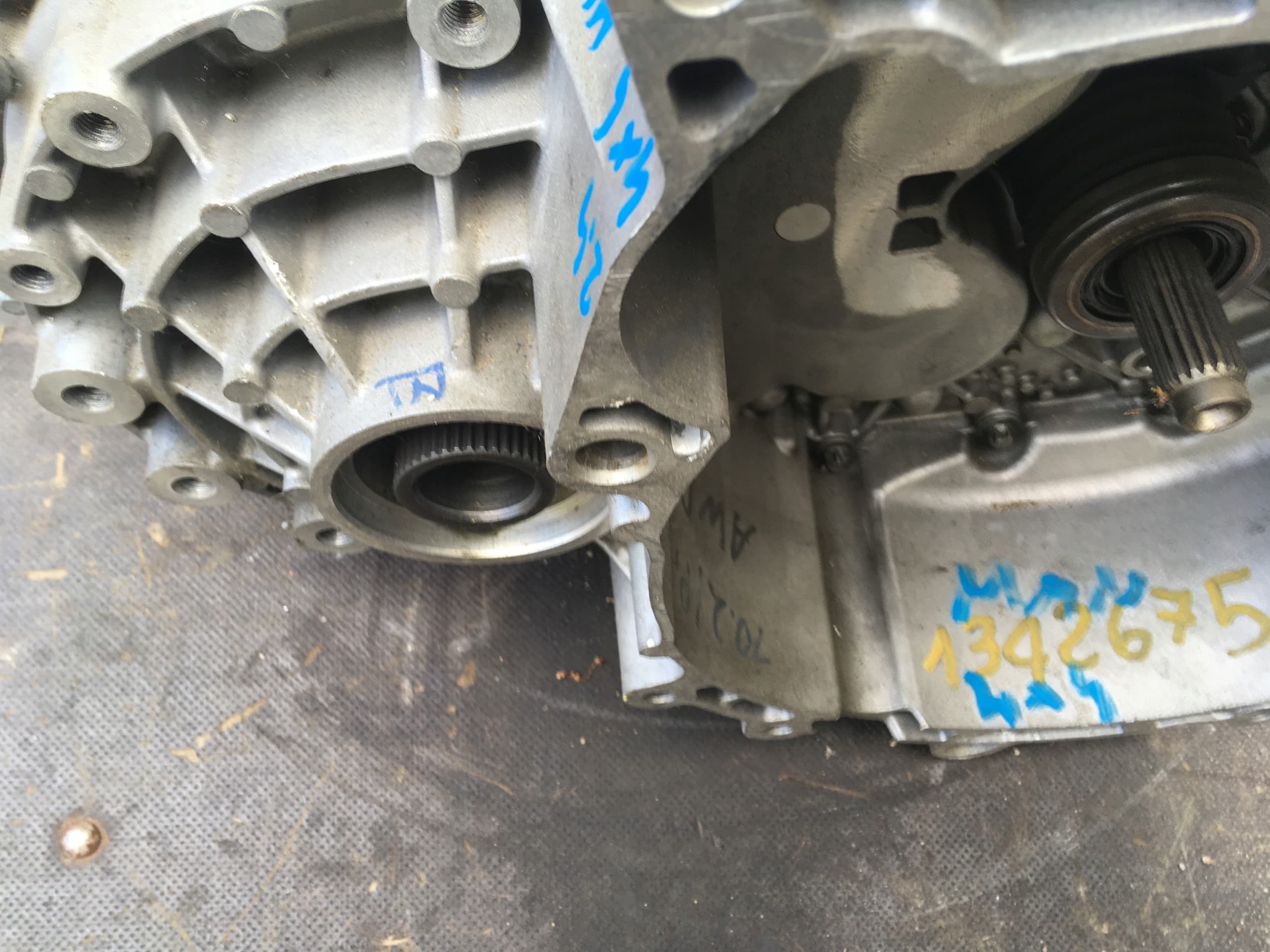 Caja de cambios Jeep Compass 2.4 gasolina 4x4 2017- usado 3