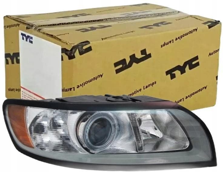 Faro derecho gris para Volvo S40 2007-2012 Tyc 20-11887-05-2 nuevo 3