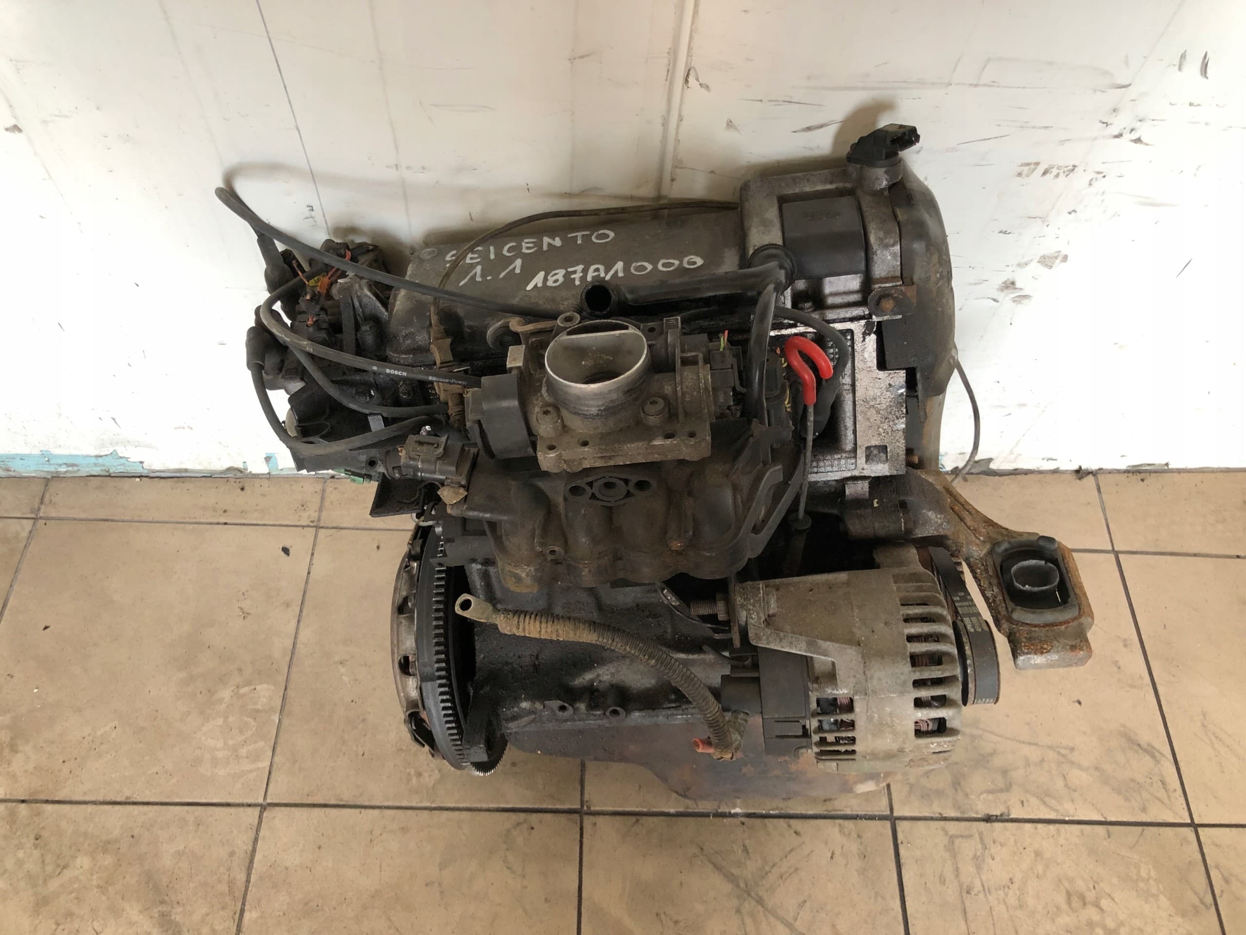 Motor Fiat Panda II / Seicento 1.1 8V 187A1000 usado