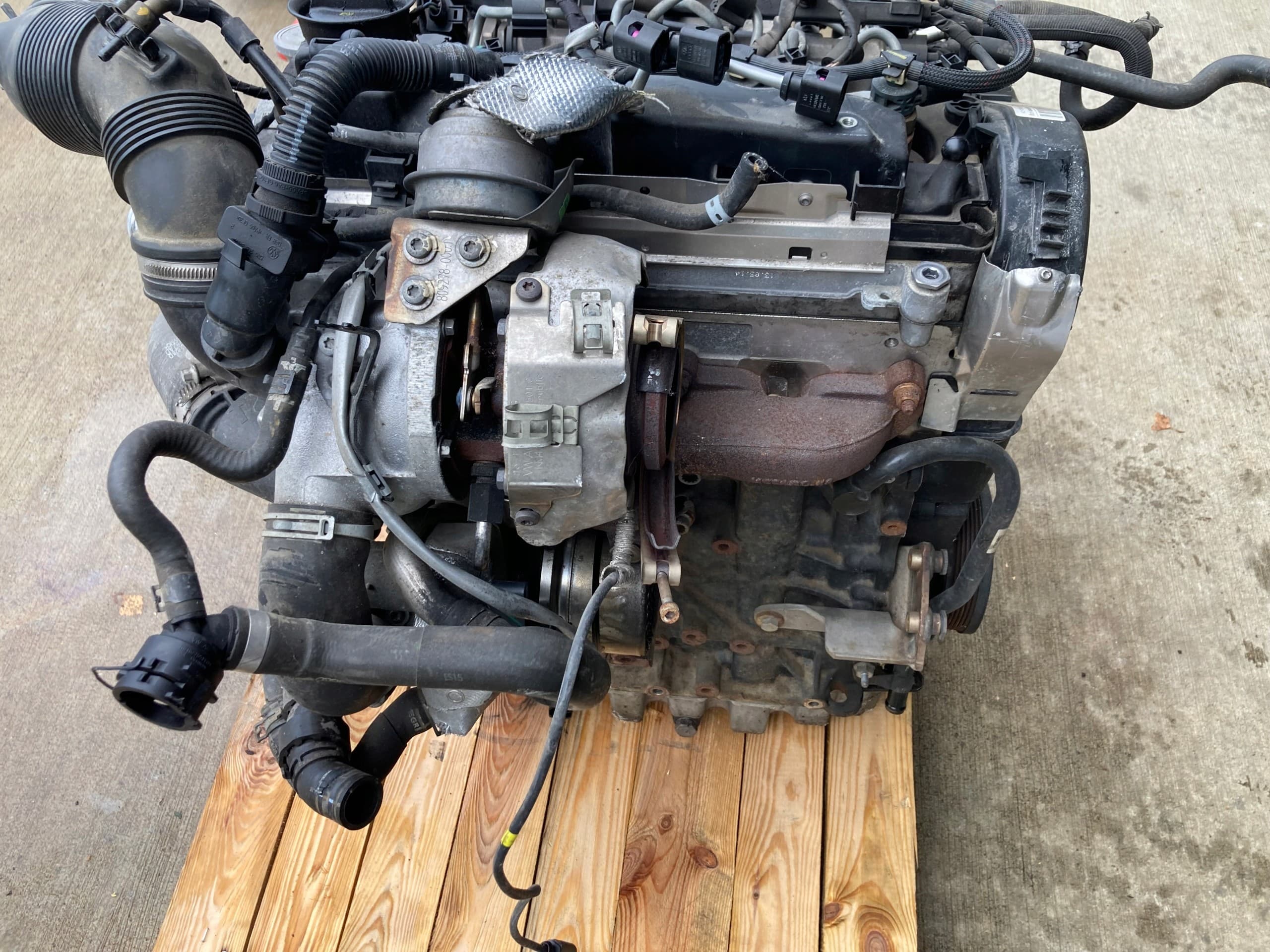 Motor VW Skoda Seat 1,6 TDI Crk usado 5