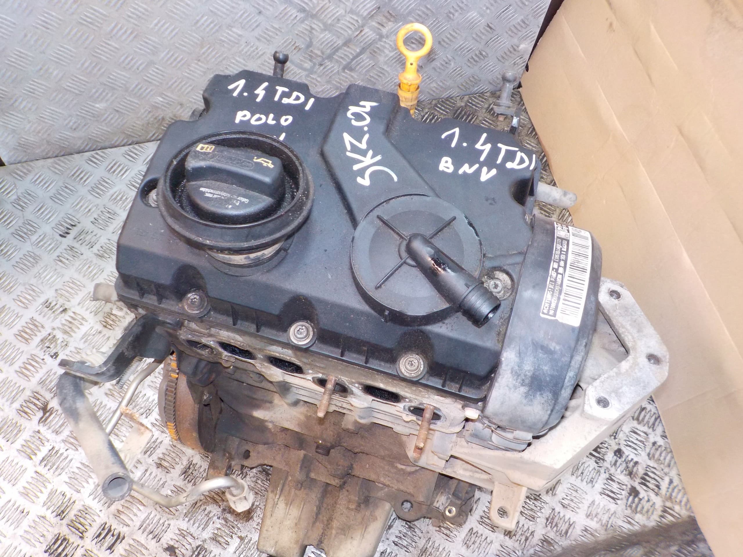 Motor Volkswagen Polo 1.4 TDI Bnv 684353 045103373H usado 3