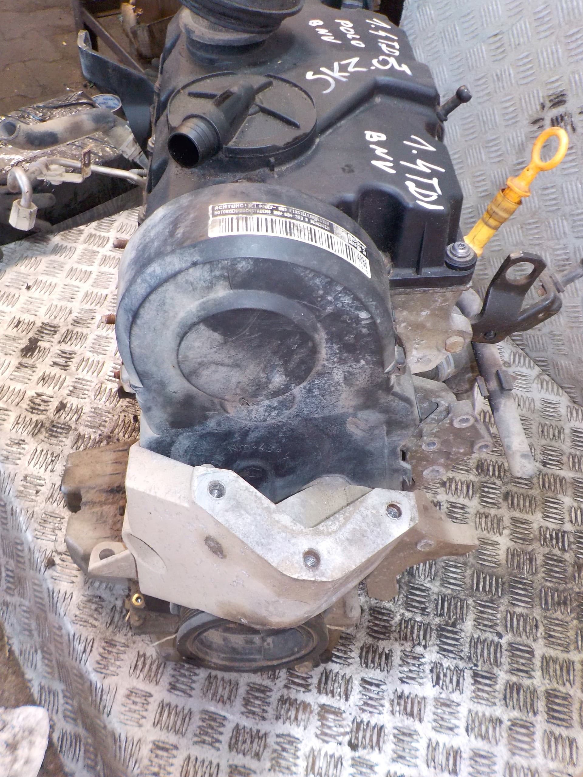 Motor Volkswagen Polo 1.4 TDI Bnv 684353 045103373H usado 5