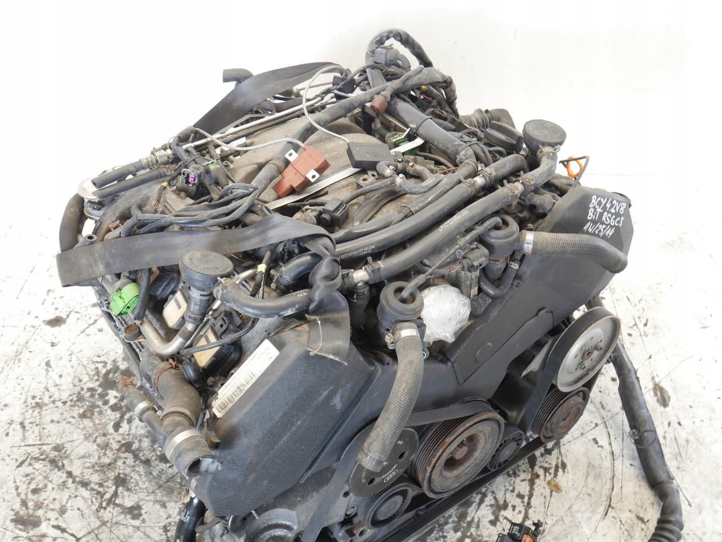 Motor Audi RS6 C5 4.2 Bcy Reemplazo Ensamblado usado 6