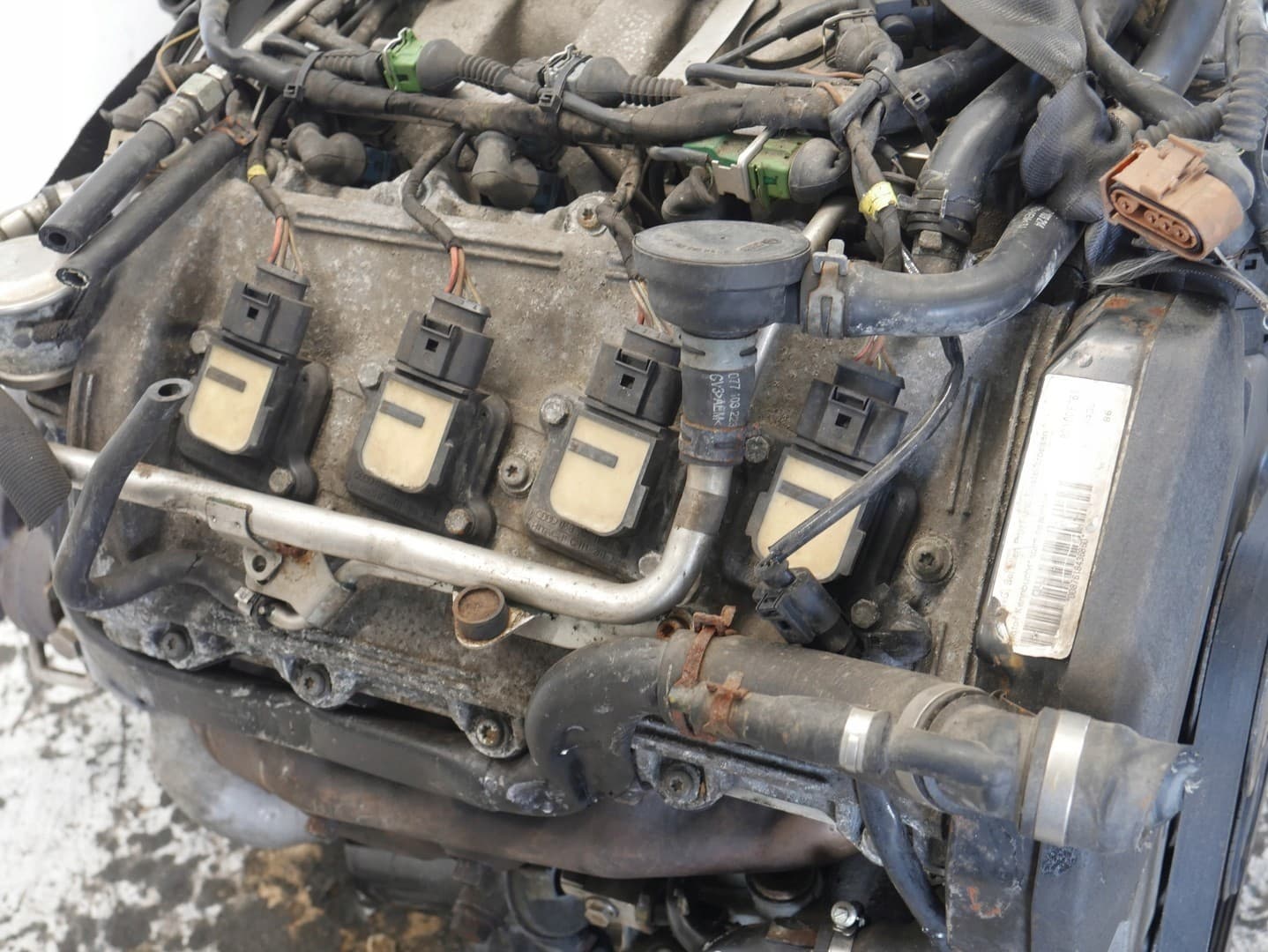 Motor Audi RS6 C5 4.2 Bcy Reemplazo Ensamblado usado 7