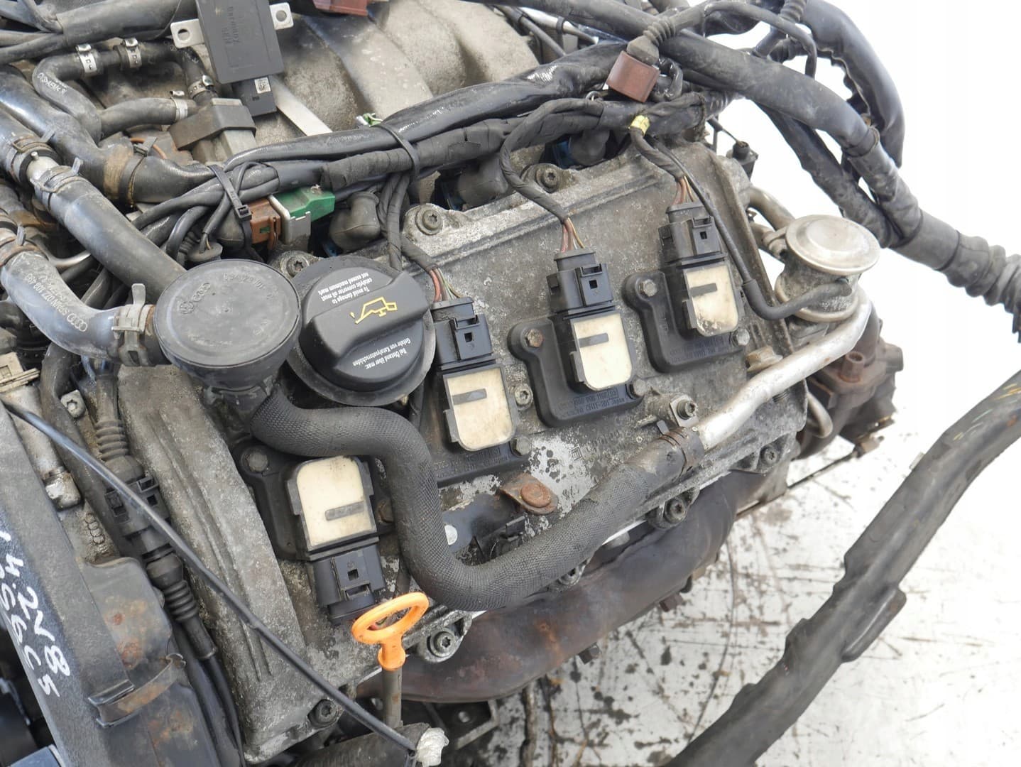 Motor Audi RS6 C5 4.2 Bcy Reemplazo Ensamblado usado 8