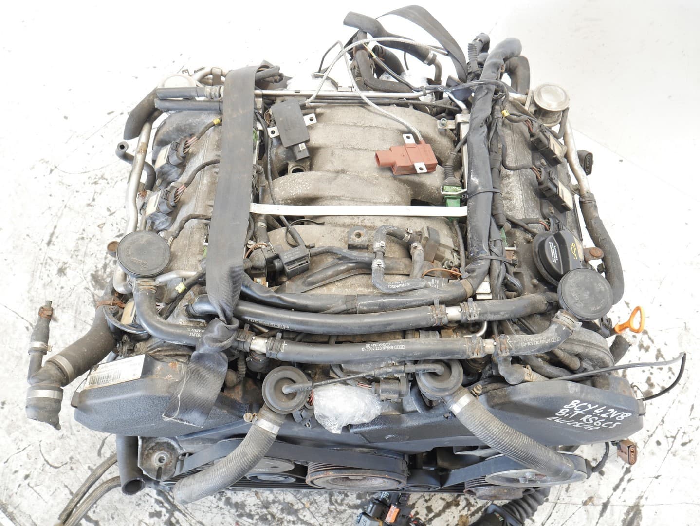 Motor Audi RS6 C5 4.2 Bcy Reemplazo Ensamblado usado 9