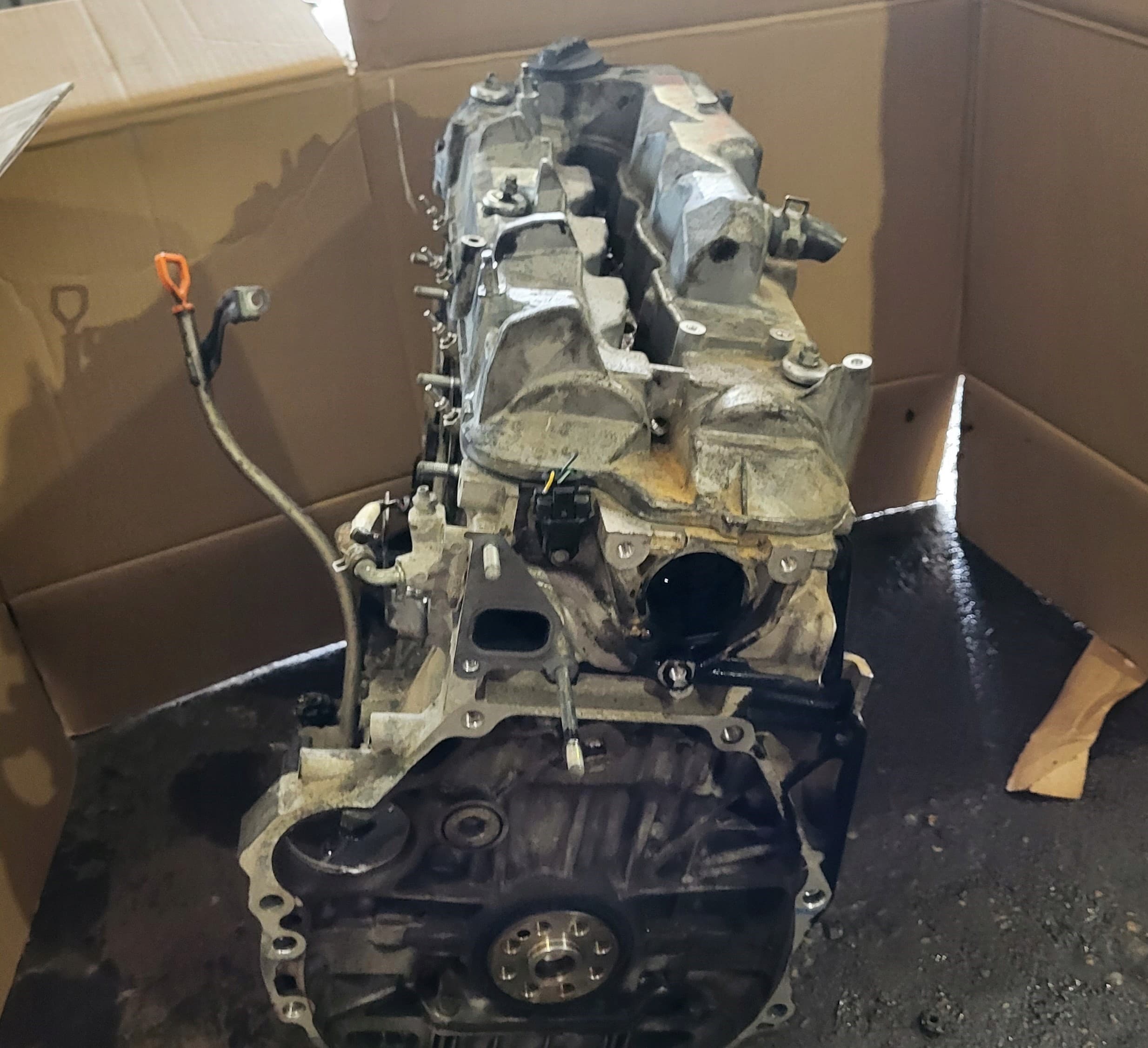 Motor trasero Honda Civic Viii 8 Ufo 2,2 I-Ctdi N22A2 usado 3