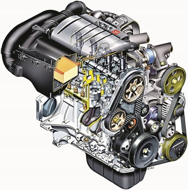 Motor 1.6 Tdci para Ford Fiesta, Focus II, C-Max y Mazda 3 usado