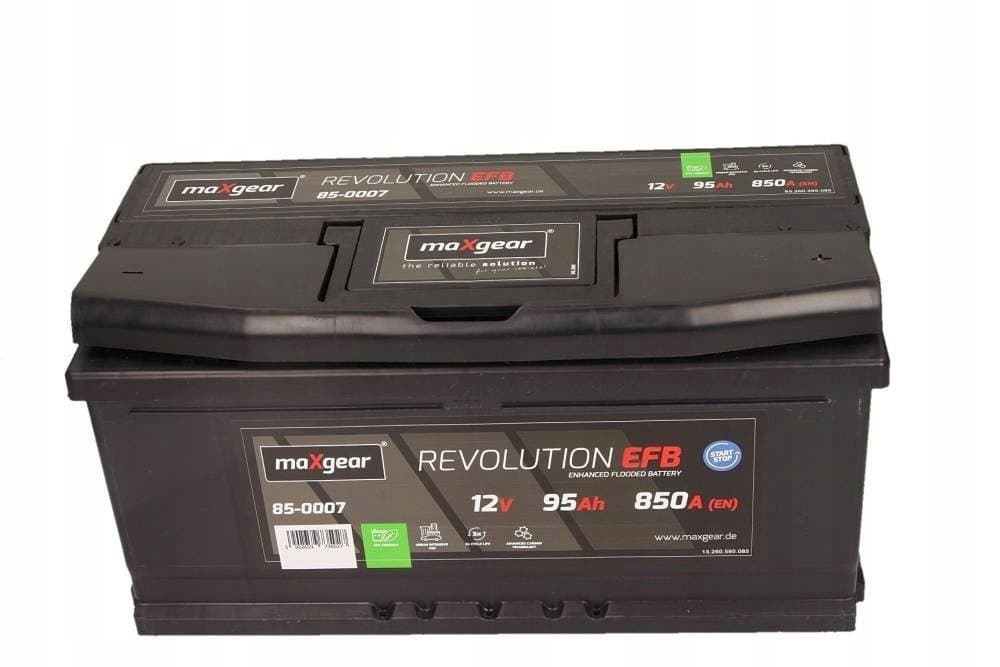 Batería Maxgear Start Stop 12V 95Ah 850A Efb usado