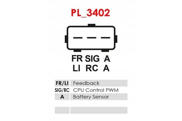 Alternador As-Pl A6624S usado 5