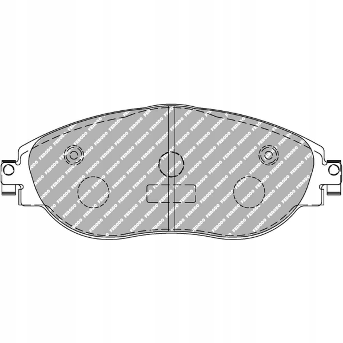 Ferodo DS2500 FCP4425H para Audi S3, Leon Cupra nuevo 2