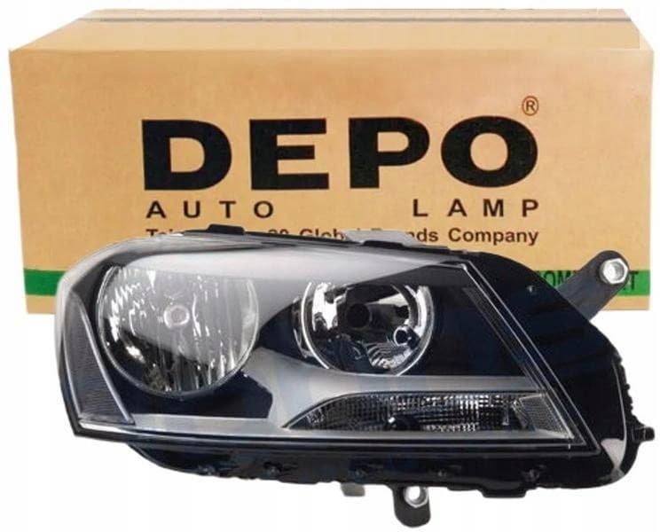 Faro delantero derecho halógeno eléctrico para turismos nuevo 8