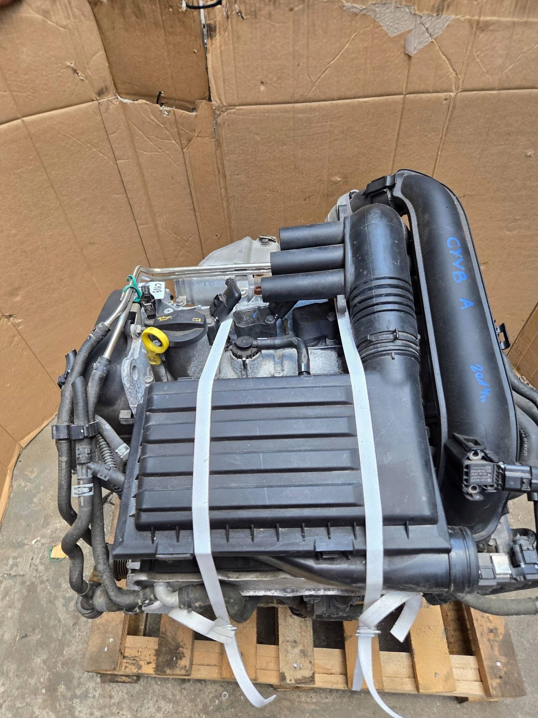 Motor Completo Cyvb 1.2 TSI para VW, Skoda, Seat, Audi No. 282N usado 6