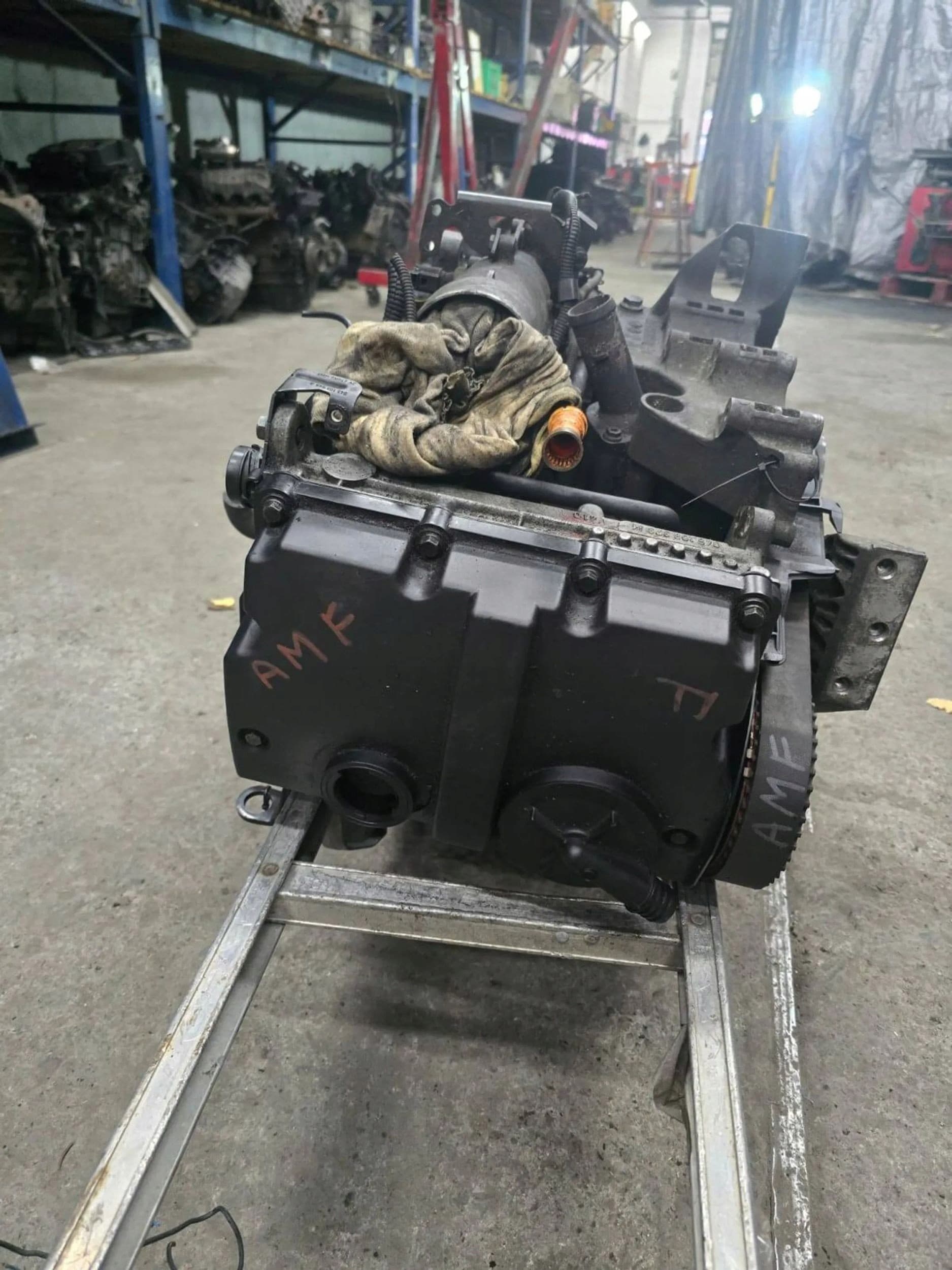 Motor diésel original 1.4 TDI Amf para Volkswagen Polo 2002 usado 3