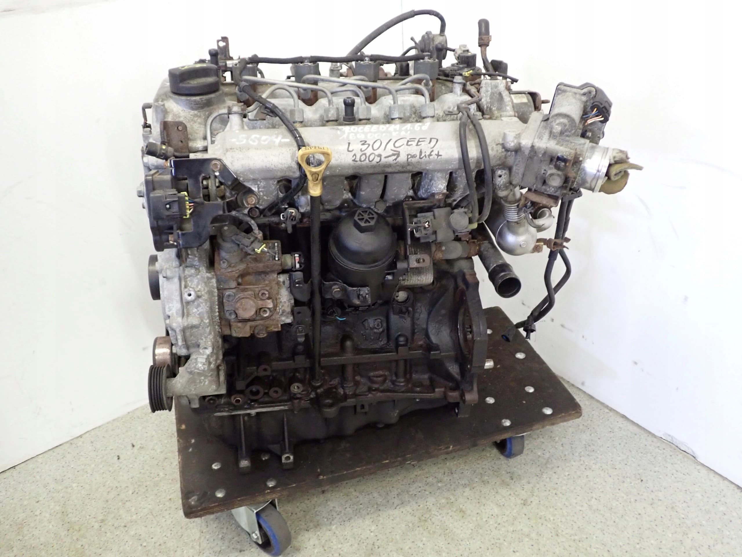 Motor 1.6 CRDI Diesel para Hyundai i30 / Kia Ceed 2009-2012 usado 3