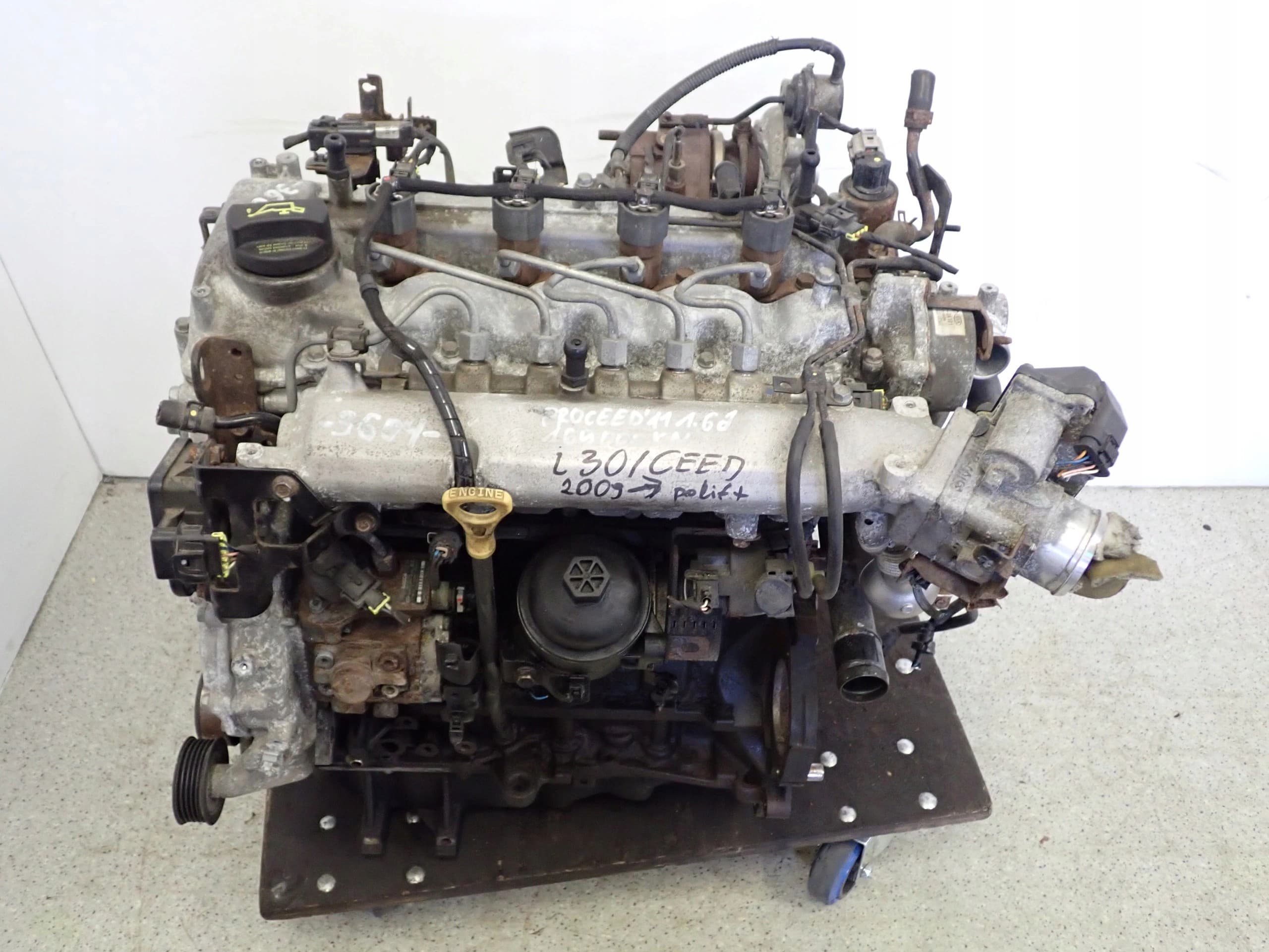 Motor 1.6 CRDI Diesel para Hyundai i30 / Kia Ceed 2009-2012 usado 8