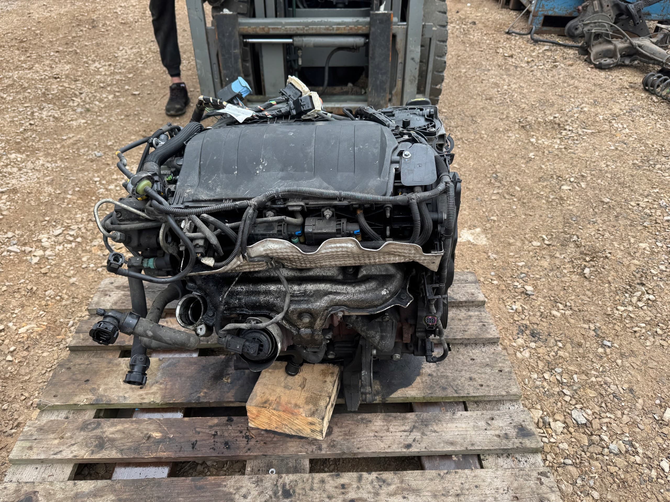 Motor Completo 10DYZE RH02 Citroën DS5 2.0 HDI usado 5
