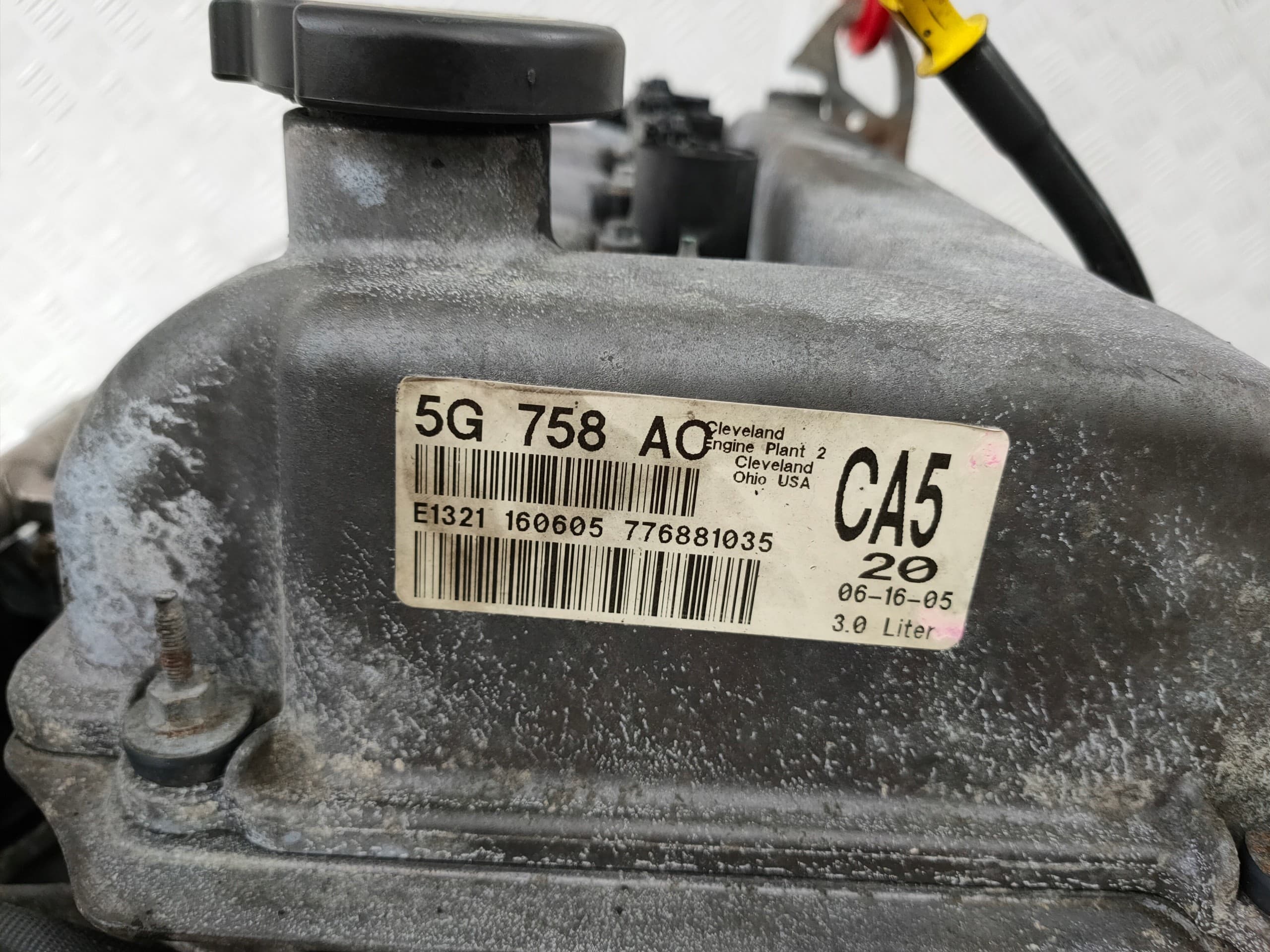 Motor Ford Maverick II 3.0 V6 24V AJ 203CV 2004-2007 usado 6