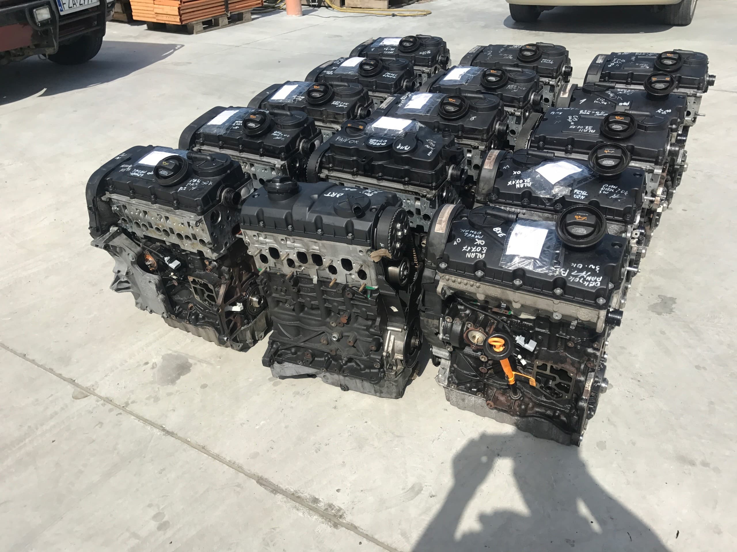 Motor 1.9 TDI 105 HP Volkswagen Bxe Bkc Avq Bru usado