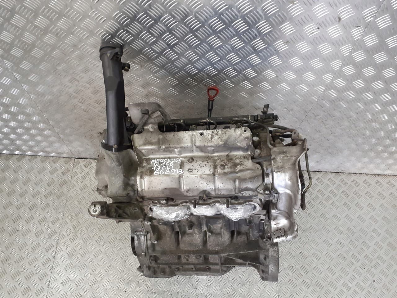 Motor Mercedes W168 1.7 CDI 668.942 668942 Juego usado 5
