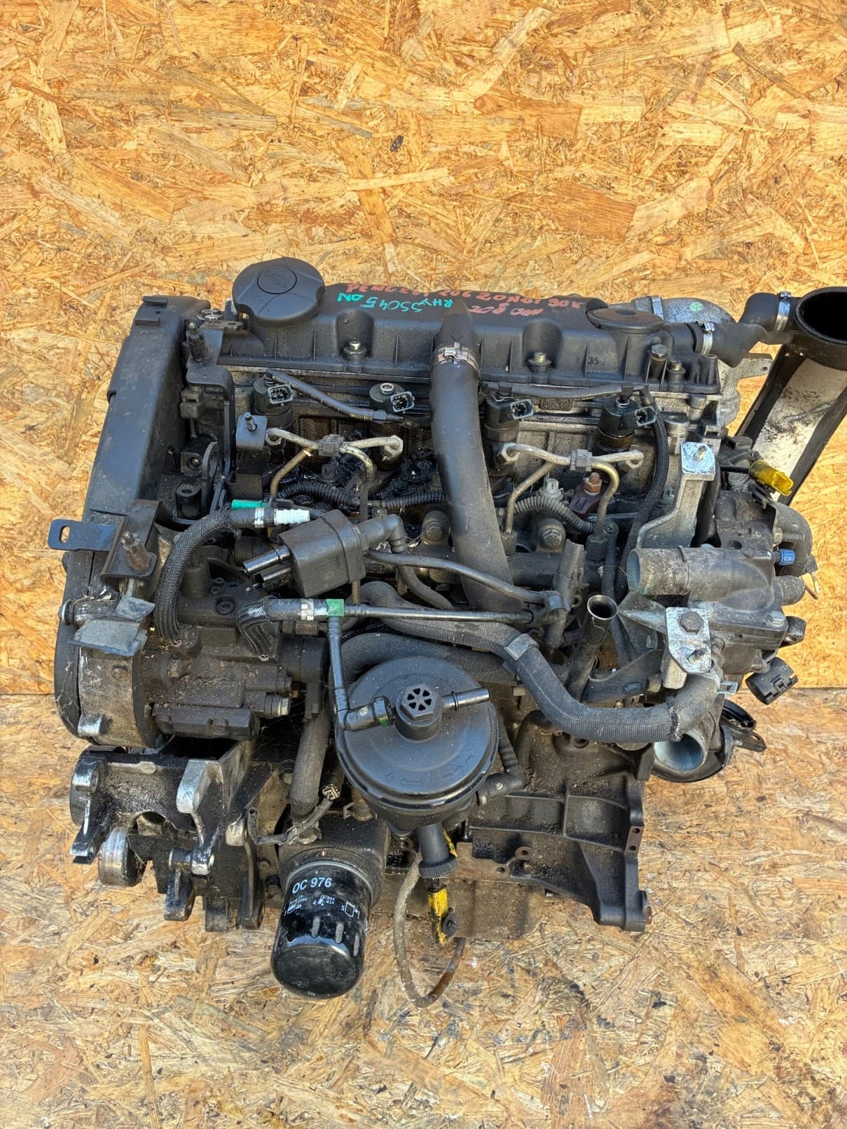 Motor Diésel Peugeot 206 2.0 HDI 90CV Rhy 240Tkm usado 8