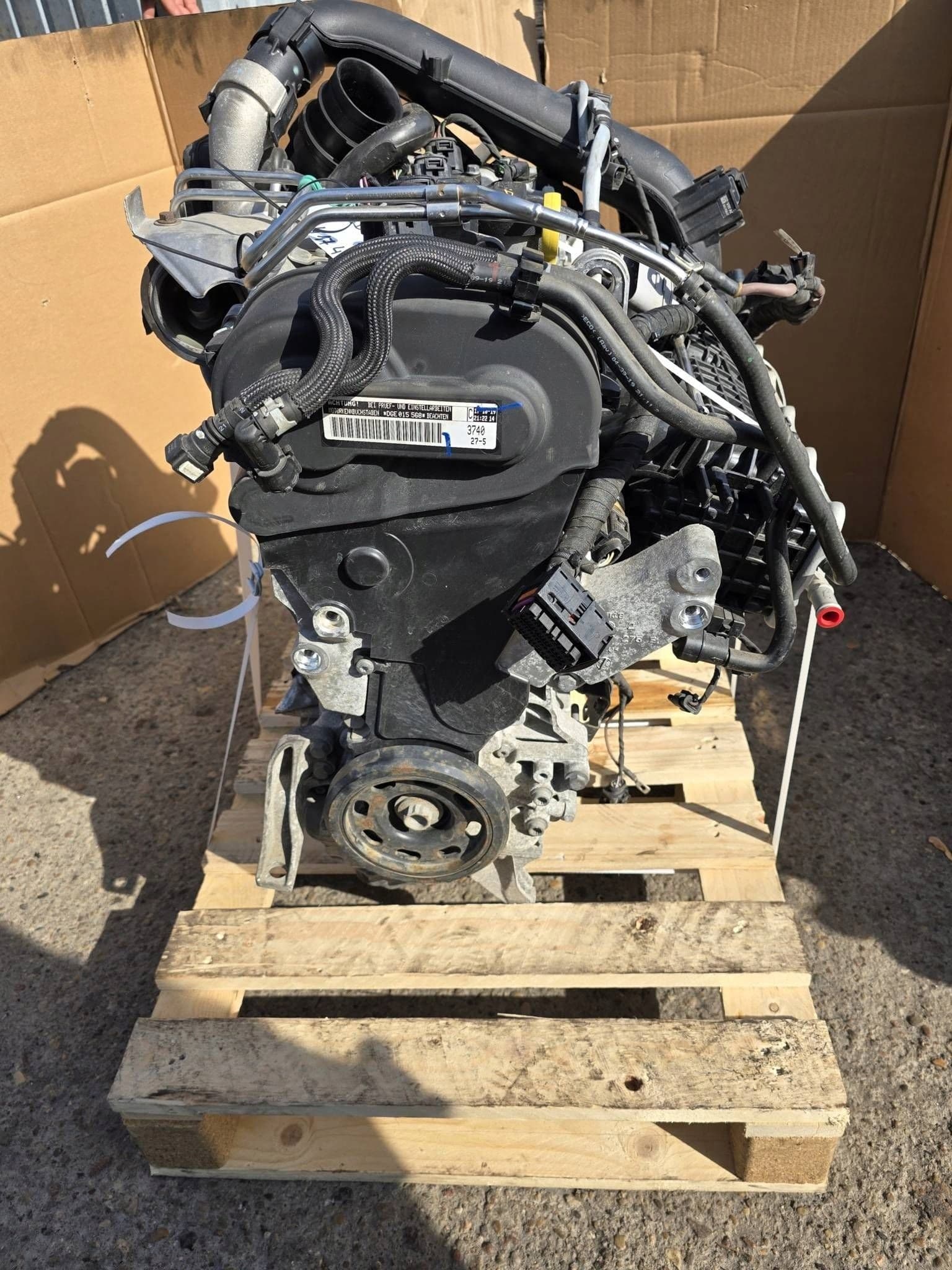 Motor Completo Seat VW Audi Dgea 1.4 Hybrid Mag 417461W usado